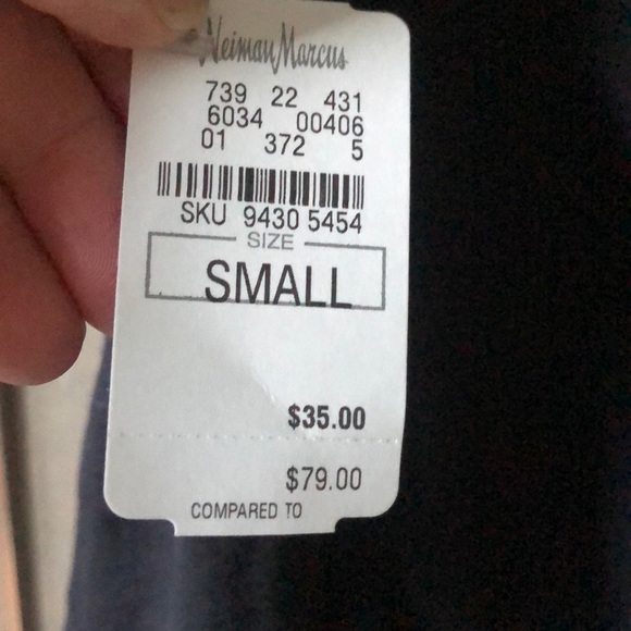 WILT black asymmetric hem short sleeve S - Picture 7 of 7